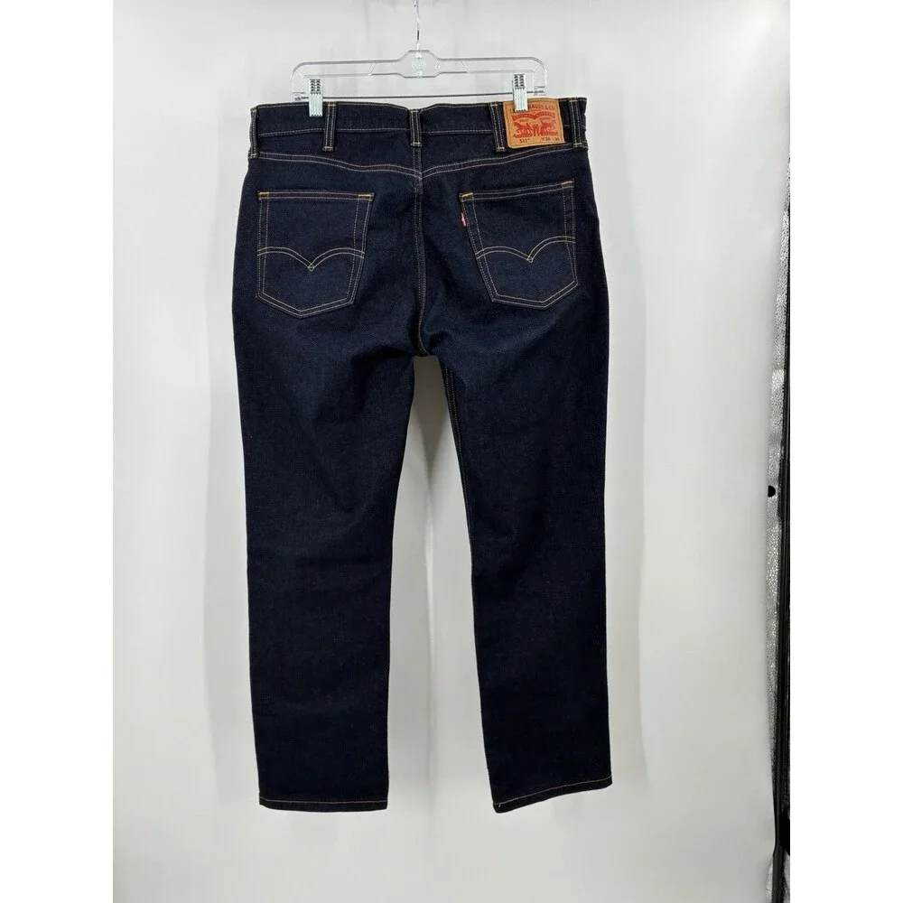 Levi’s 511 Slim Fit Jeans Men’s 38x30 Dark Wash Stretch Denim